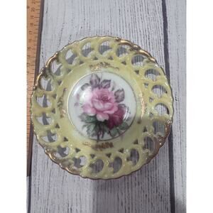 Royal Sealy China Japan 6” Flower Plate